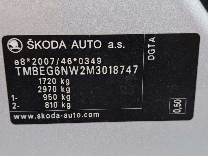 Photo 7 VIN: TMBEG6NW2M3018747 - SKODA SCALA 