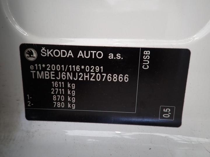 Photo 11 VIN: TMBEJ6NJ2HZ076866 - SKODA FABIA 5P 