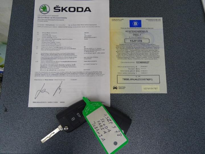 Photo 4 VIN: TMBEJ6NJ4JZ039579 - SKODA FABIA 