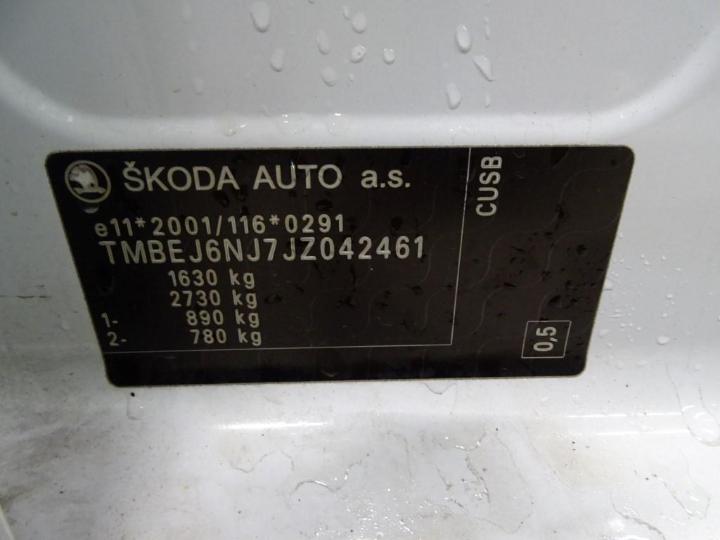 Photo 6 VIN: TMBEJ6NJ7JZ042461 - SKODA FABIA 