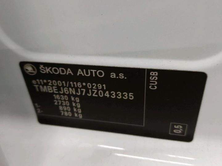 Photo 6 VIN: TMBEJ6NJ7JZ043335 - SKODA FABIA 