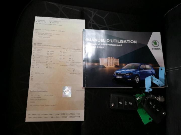 Photo 19 VIN: TMBEJ6NJ7JZ165323 - SKODA FABIA 