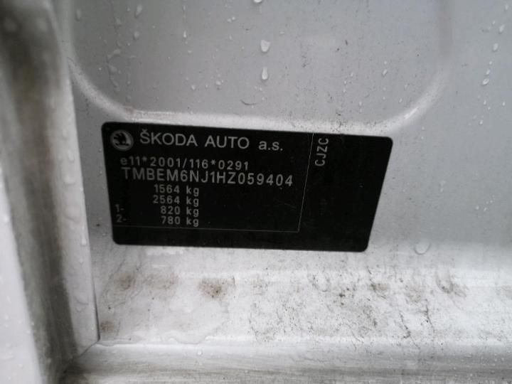 Photo 10 VIN: TMBEM6NJ1HZ059404 - SKODA FABIA 