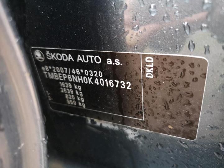 Photo 13 VIN: TMBEP6NH0K4016732 - SKODA NULL 