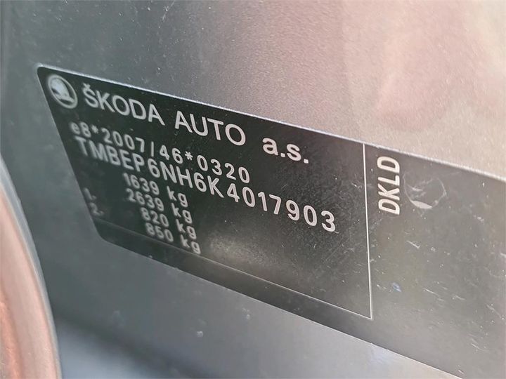 Photo 14 VIN: TMBEP6NH6K4017903 - SKODA NULL 