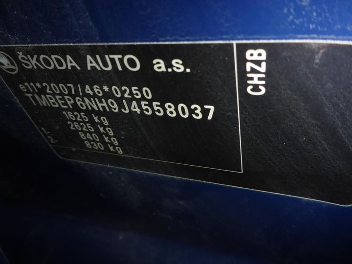 Photo 13 VIN: TMBEP6NH9J4558037 - SKODA RAPID 