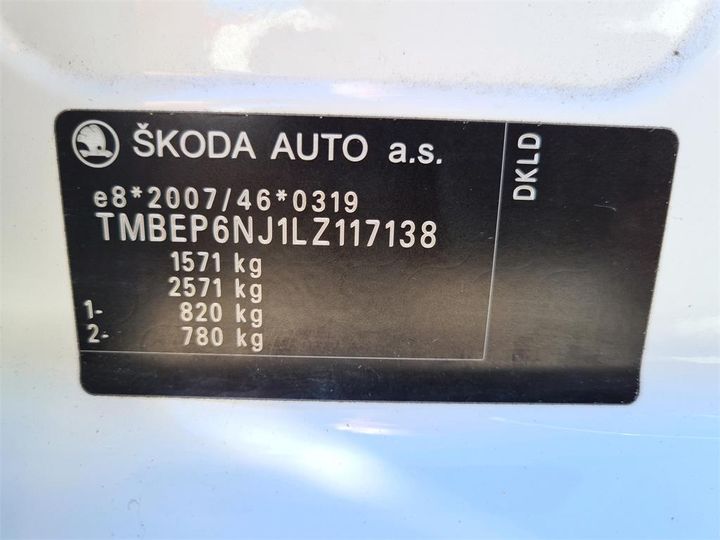 Photo 11 VIN: TMBEP6NJ1LZ117138 - SKODA FABIA 