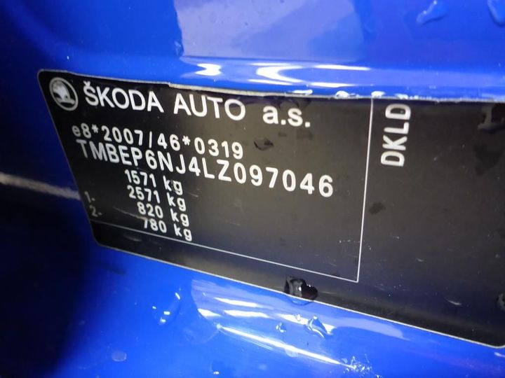 Photo 12 VIN: TMBEP6NJ4LZ097046 - SKODA FABIA 