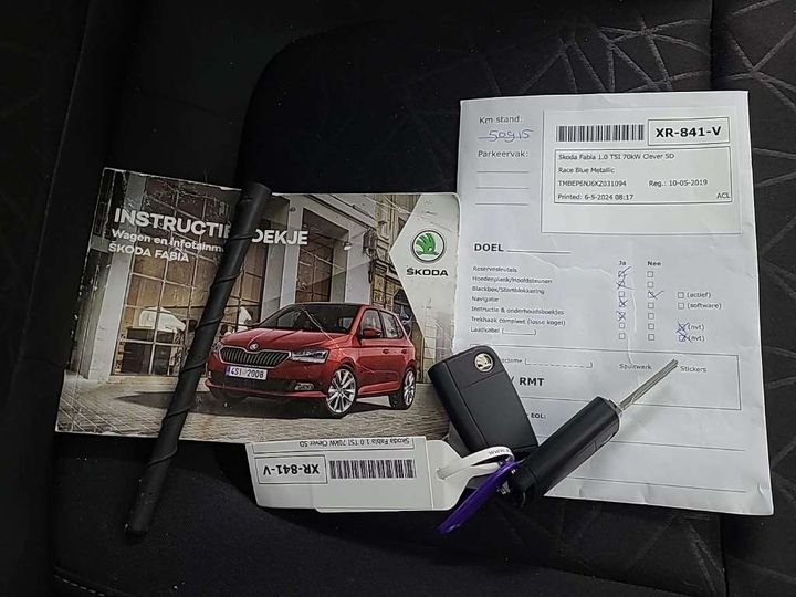 Photo 12 VIN: TMBEP6NJ6KZ031094 - SKODA FABIA 