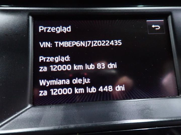 Photo 20 VIN: TMBEP6NJ7JZ022435 - SKODA FABIA 