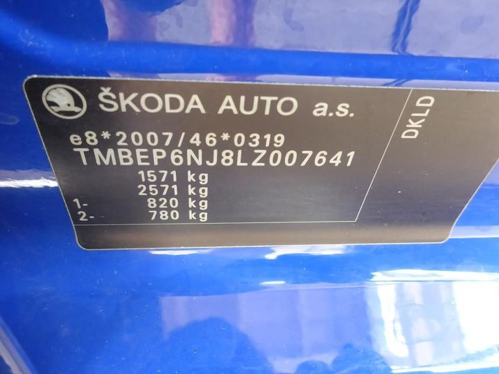 Photo 14 VIN: TMBEP6NJ8LZ007641 - SKODA FABIA 