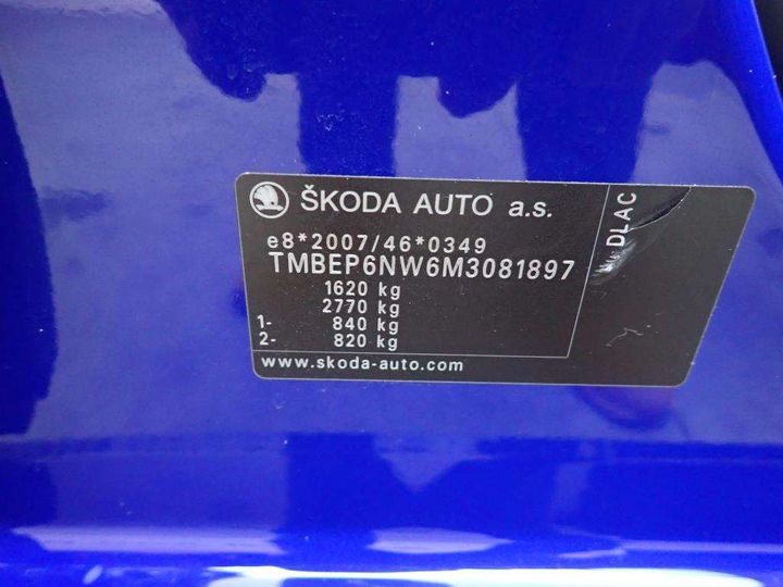 Photo 15 VIN: TMBEP6NW6M3081897 - SKODA SCALA 