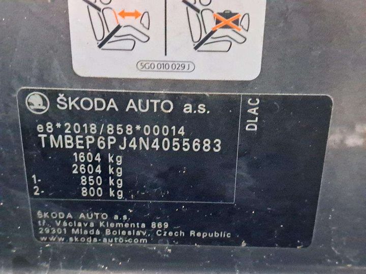 Photo 7 VIN: TMBEP6PJ4N4055683 - SKODA FABIA 