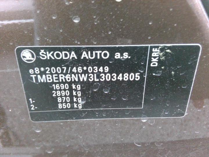 Photo 6 VIN: TMBER6NW3L3034805 - SKODA SCALA 