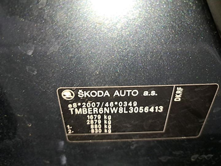 Photo 10 VIN: TMBER6NW8L3056413 - SKODA SCALA 