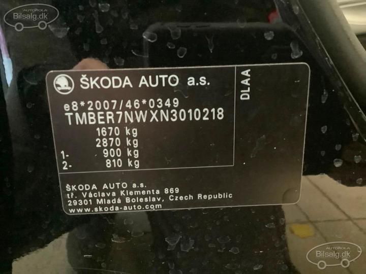 Photo 8 VIN: TMBER7NWXN3010218 - SKODA SCALA HATCHBACK 