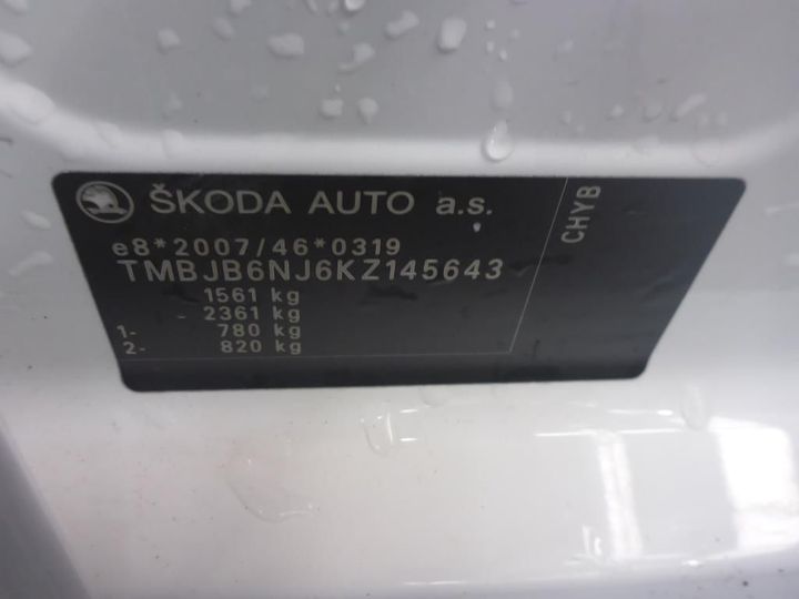 Photo 17 VIN: TMBJB6NJ6KZ145643 - SKODA FABIA 