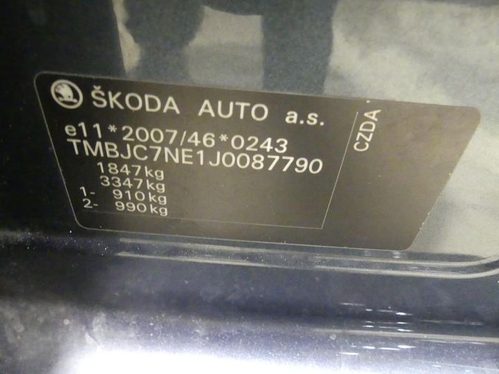 Photo 3 VIN: TMBJC7NE1J0087790 - KODA OCTAVIA COMBI 