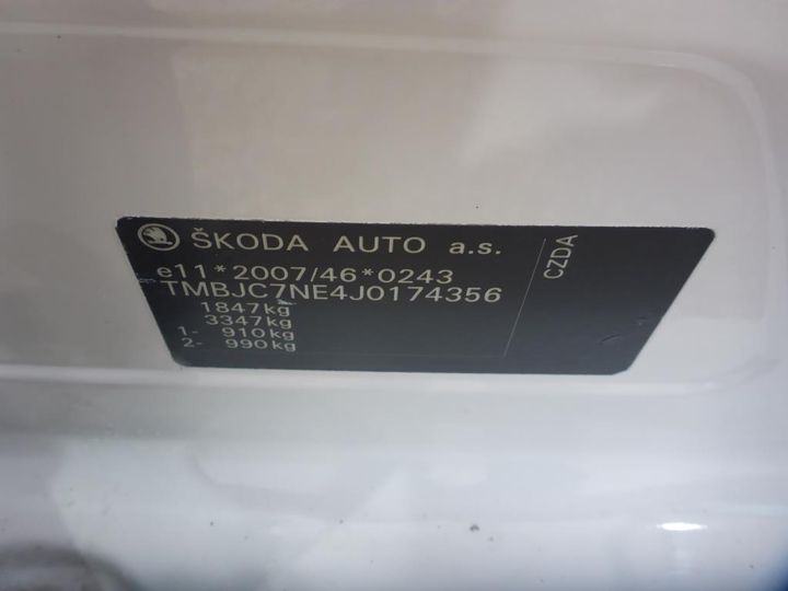 Photo 18 VIN: TMBJC7NE4J0174356 - SKODA OCTAVIA 