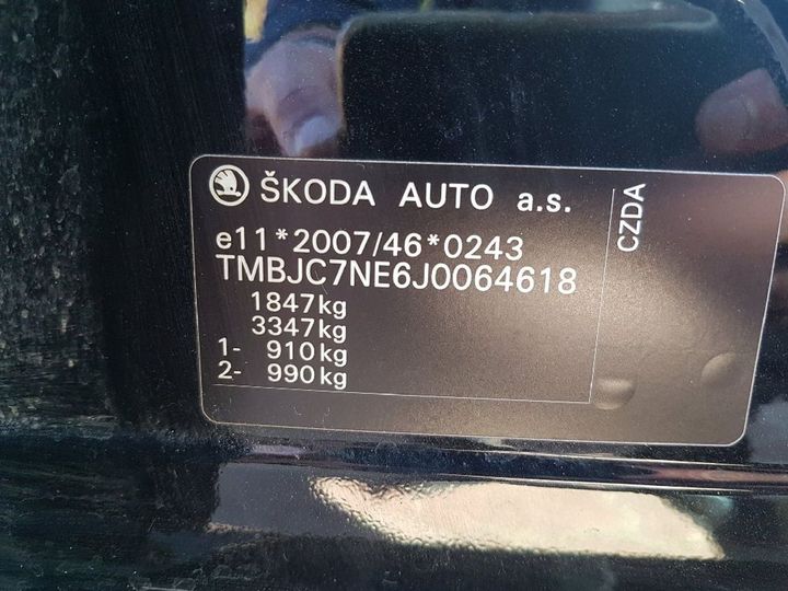 Photo 13 VIN: TMBJC7NE6J0064618 - SKODA OCTAVIA COMBI 