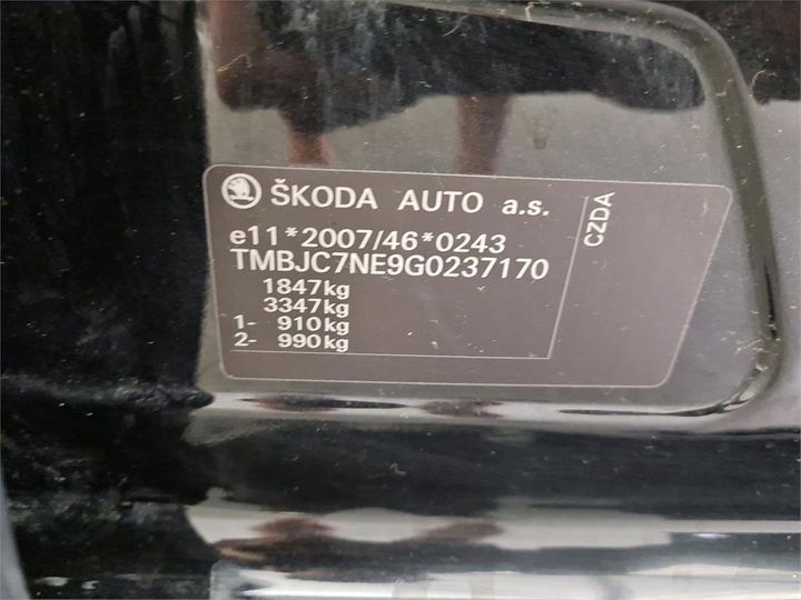 Photo 6 VIN: TMBJC7NE9G0237170 - SKODA OCTAVIA 