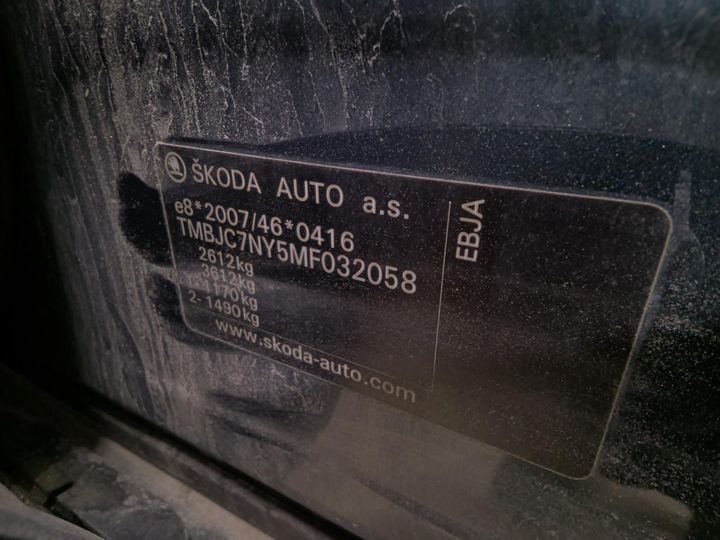 Photo 10 VIN: TMBJC7NY5MF032058 - SKODA ENYAQ 