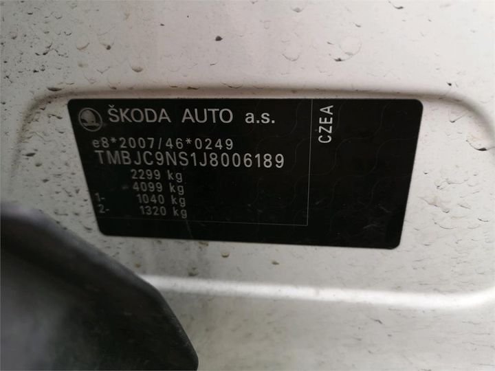 Photo 14 VIN: TMBJC9NS1J8006189 - SKODA KODIAQ 