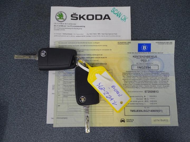 Photo 4 VIN: TMBJE6NJ5GZ140609 - SKODA FABIA 