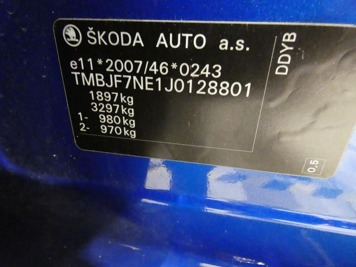 Photo 4 VIN: TMBJF7NE1J0128801 - SKODA OCTAVIA 