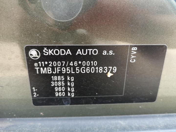 Photo 13 VIN: TMBJF95L5G6018379 - SKODA YETI 