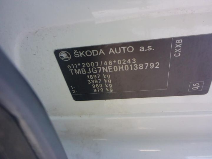 Photo 9 VIN: TMBJG7NE0H0138792 - SKODA OCTAVIA 