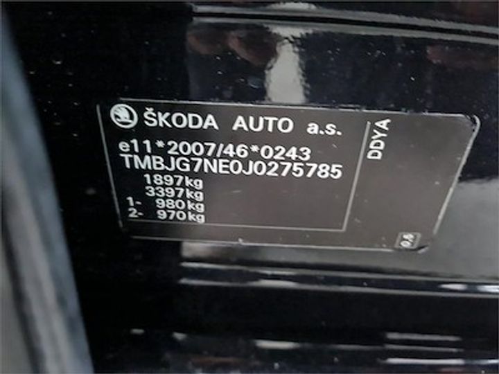 Photo 11 VIN: TMBJG7NE0J0275785 - SKODA OCTAVIA 