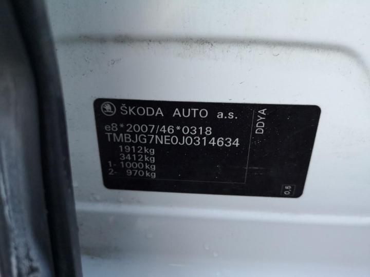 Photo 13 VIN: TMBJG7NE0J0314634 - SKODA OCTAVIA 