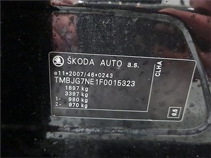 Photo 12 VIN: TMBJG7NE1F0015323 - SKODA OCTAVIA 