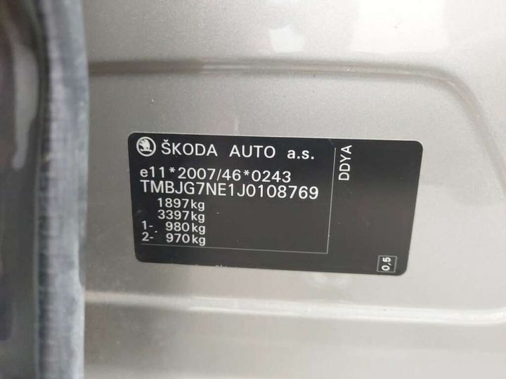 Photo 23 VIN: TMBJG7NE1J0108769 - SKODA OCTAVIA 