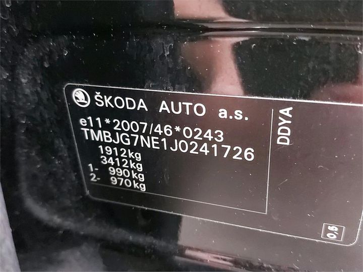 Photo 6 VIN: TMBJG7NE1J0241726 - SKODA OCTAVIA 