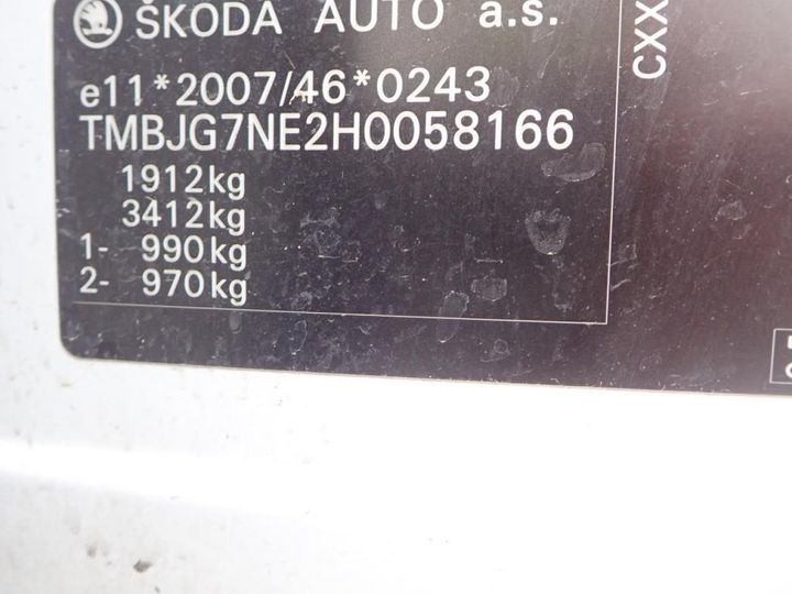 Photo 13 VIN: TMBJG7NE2H0058166 - SKODA OCTAVIA 