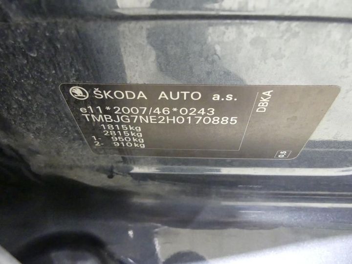 Photo 4 VIN: TMBJG7NE2H0170885 - SKODA OCTAVIA 