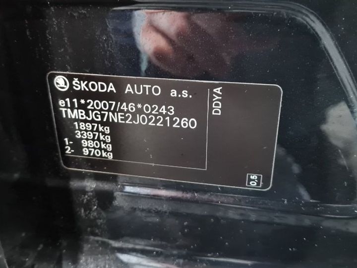 Photo 13 VIN: TMBJG7NE2J0221260 - SKODA OCTAVIA 