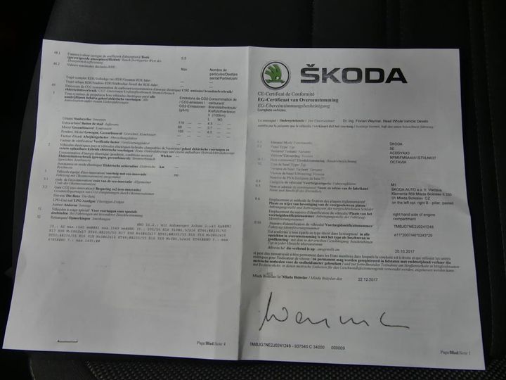 Photo 13 VIN: TMBJG7NE2J0241248 - SKODA OCTAVIA COMBI 