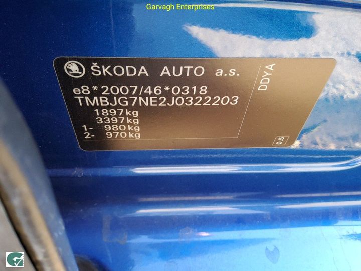 Photo 11 VIN: TMBJG7NE2J0322203 - SKODA OCTAVIA 