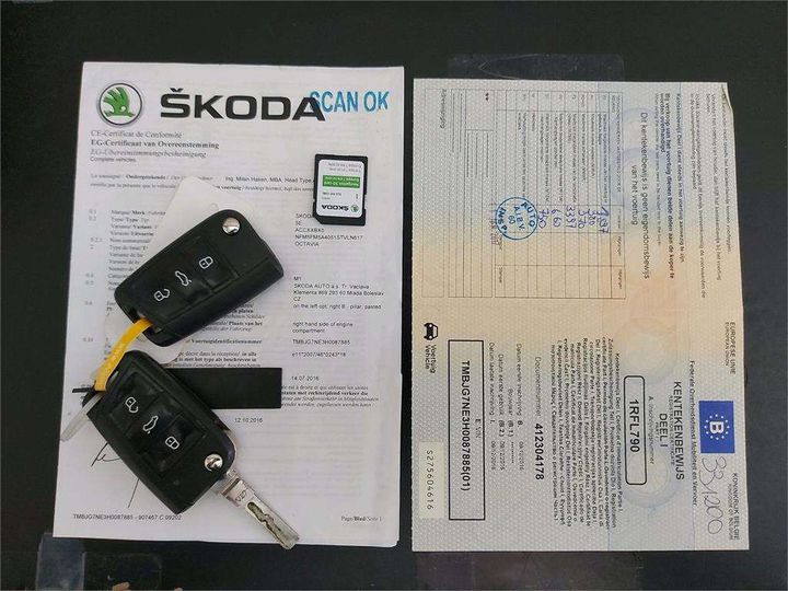 Photo 10 VIN: TMBJG7NE3H0087885 - SKODA OCTAVIA 