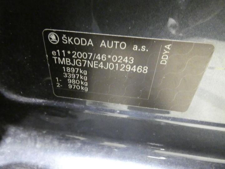 Photo 4 VIN: TMBJG7NE4J0129468 - SKODA OCTAVIA 