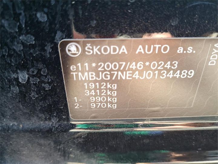 Photo 4 VIN: TMBJG7NE4J0134489 - SKODA OCTAVIA 