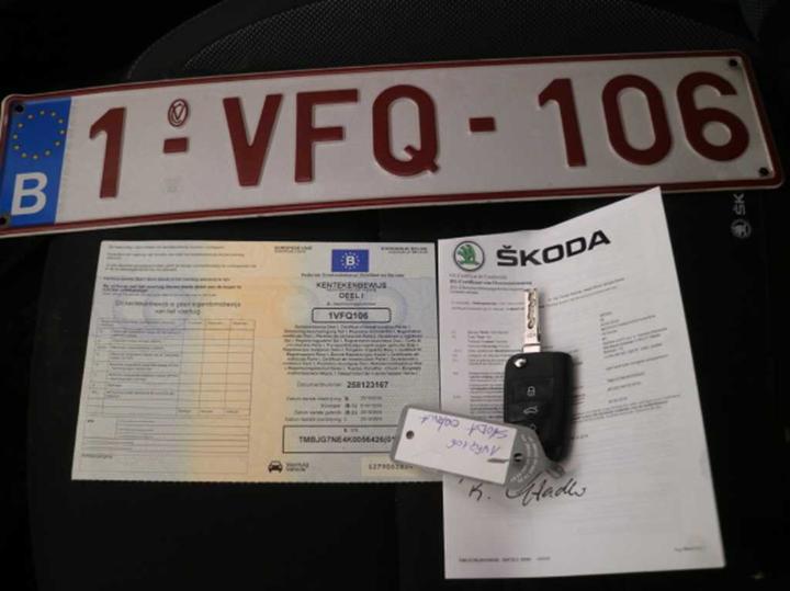 Photo 4 VIN: TMBJG7NE4K0056426 - SKODA OCTAVIA COMBI FL&#3916 