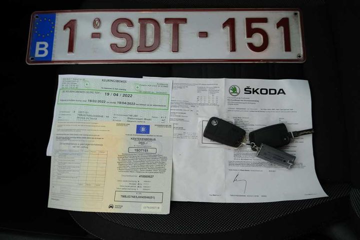 Photo 4 VIN: TMBJG7NE5J0045546 - SKODA OCTAVIA 