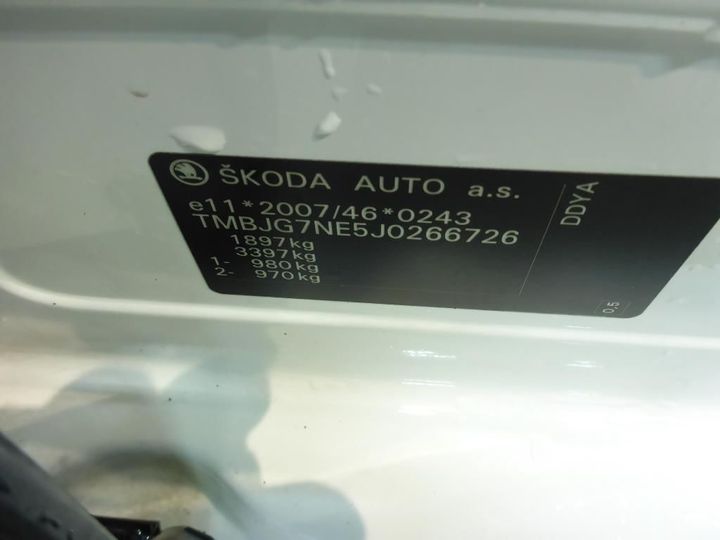 Photo 13 VIN: TMBJG7NE5J0266726 - SKODA OCTAVIA 