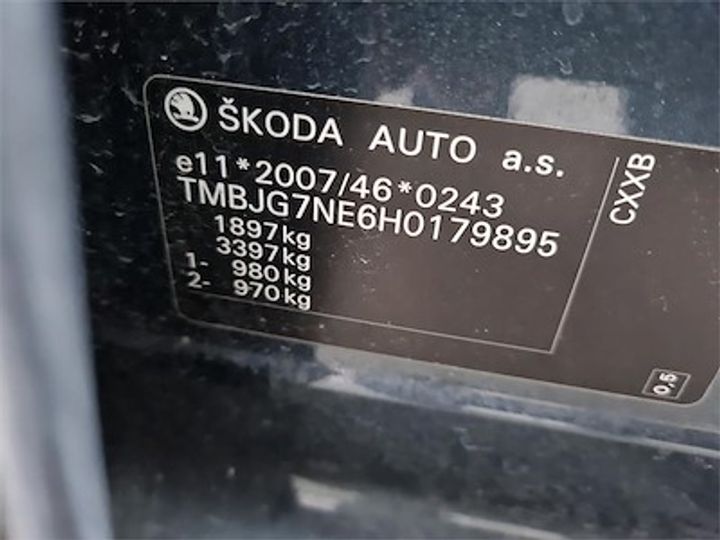 Photo 11 VIN: TMBJG7NE6H0179895 - SKODA OCTAVIA 