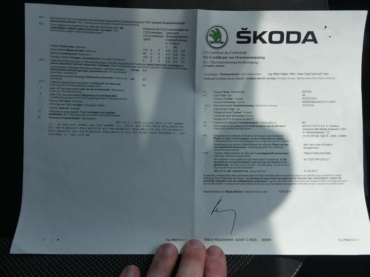 Photo 11 VIN: TMBJG7NE6J0055969 - SKODA OCTAVIA COMBI 