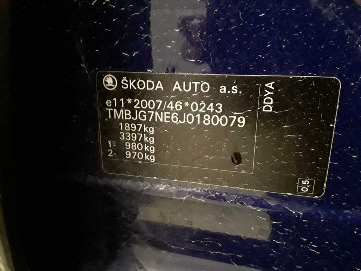 Photo 12 VIN: TMBJG7NE6J0180079 - SKODA OCTAVIA 